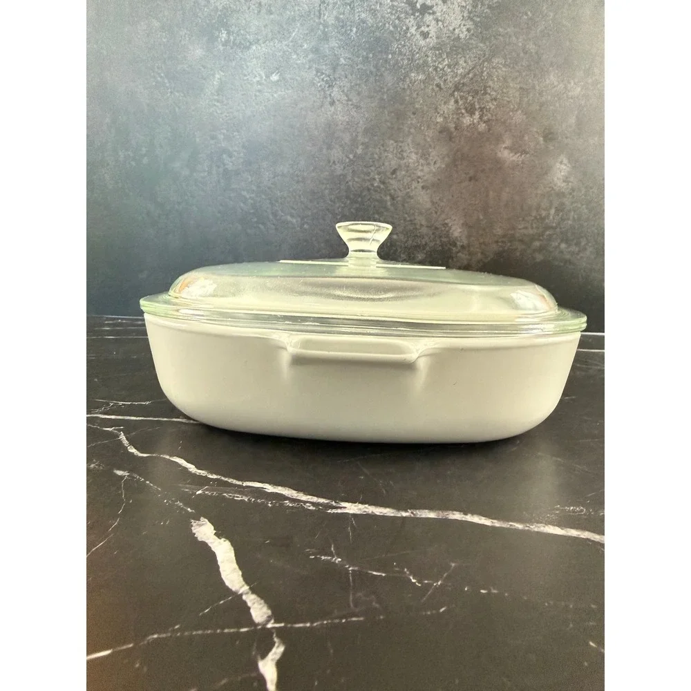 Vintage Blue Cornflower Corning Ware 9in P-9-B Casserole Dish with Lid